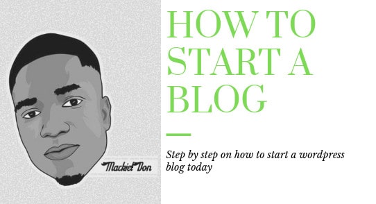 How to start a blog mackiestdon