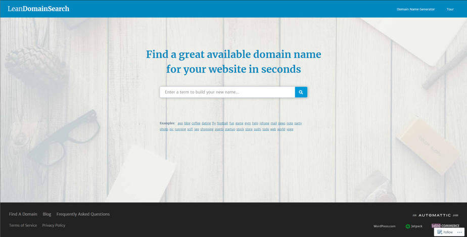 Learn domain search best domain name generator 