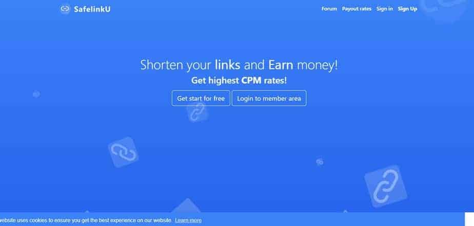 SafeLinkU.com – Highest Paying URL Shortner