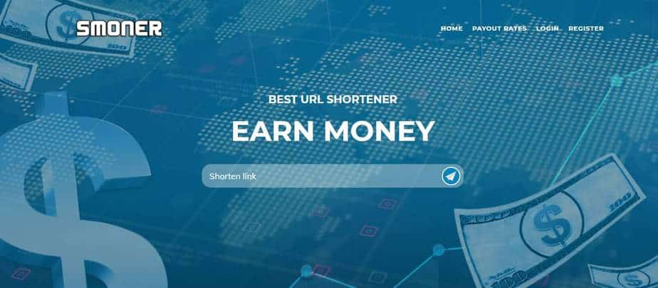 Smoner.com – Paying URL Shortener Without Captcha