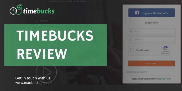 Timebucks Review 2022: Complete Money Making Guide