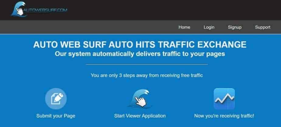 Autowebsurf Traffic Exchange