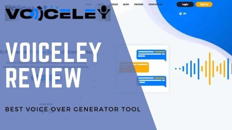 Voiceley Review: Best Online Text to Speech Voice-Over Generator