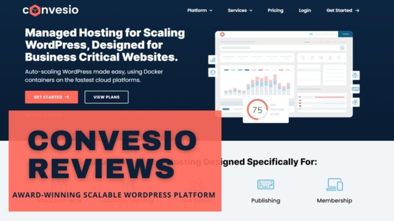 Convesio Review 2022: Best WordPress Hosting (Features Pricing & Alternatives)